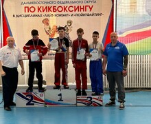 Сахалинские кикбоксеры снова поднялись на пьедестал почета и привезли 10  медалей с Первенства дальнего востока по кикбоксингу.
