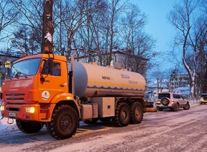 График подвоза воды в Южно-Сахалинске на 29 января