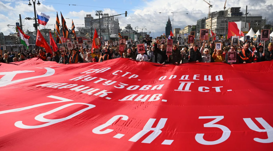 В столице Уругвая прошла акция Бессмертный полк