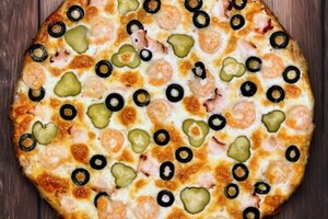 Здрава-Пицца с Морепродуктами