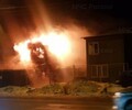 Людей эвакуировали: открытым огнем охватило многоквартирный дом в Южно-Сахалинске