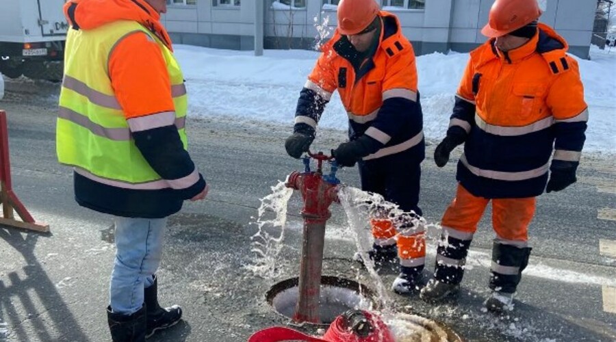 В Южно-Сахалинске промоют 10 километров сетей водоснабжения