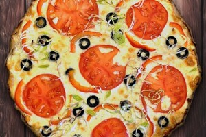 Здрава-Пицца Овощная (Вегетарианская)